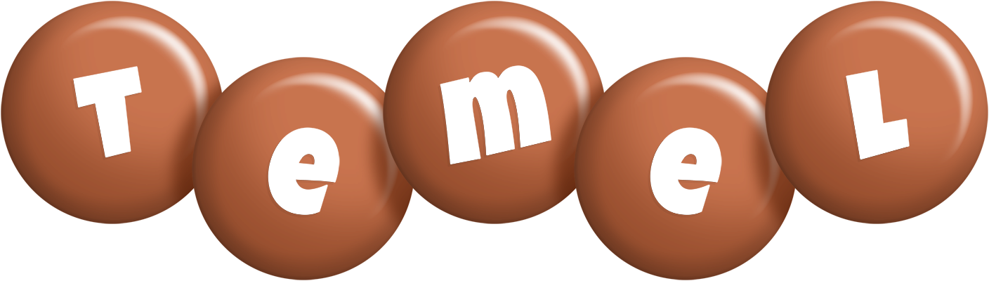 Temel candy-brown logo