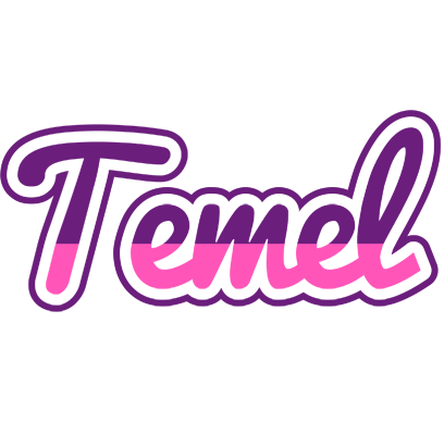 Temel cheerful logo