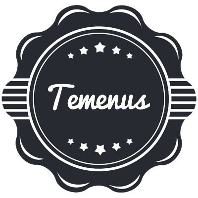 Temenus badge logo