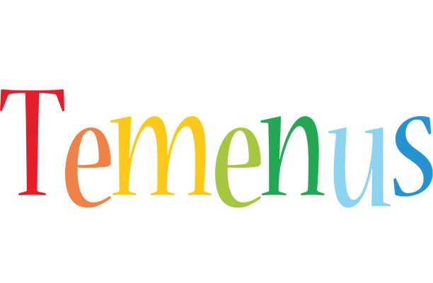 Temenus birthday logo