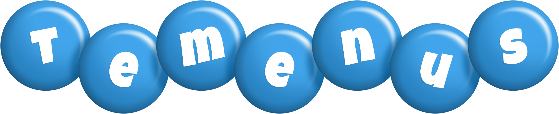 Temenus candy-blue logo