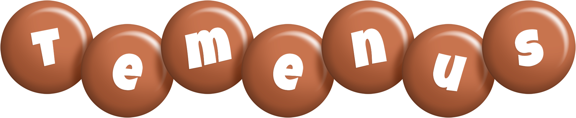 Temenus candy-brown logo