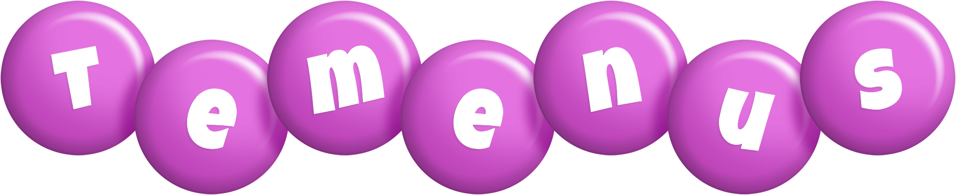 Temenus candy-purple logo