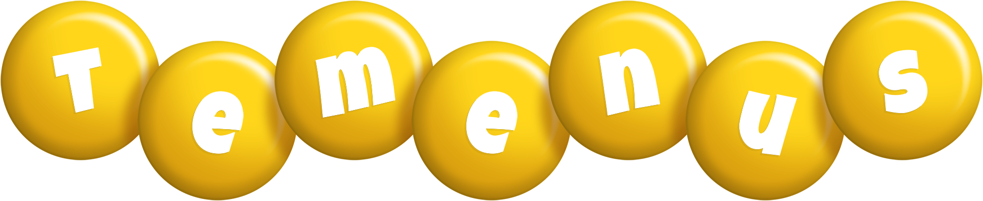 Temenus candy-yellow logo