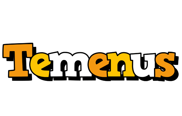 Temenus cartoon logo