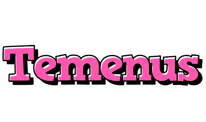 Temenus girlish logo