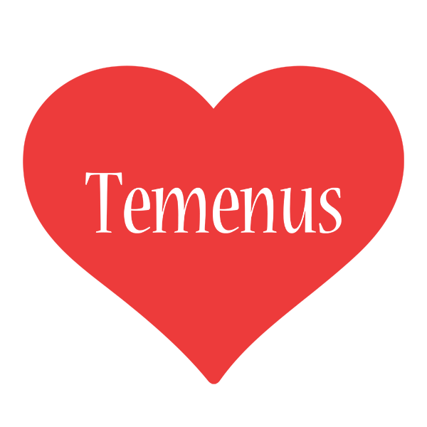 Temenus love logo
