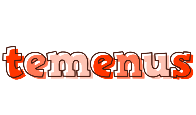 Temenus paint logo