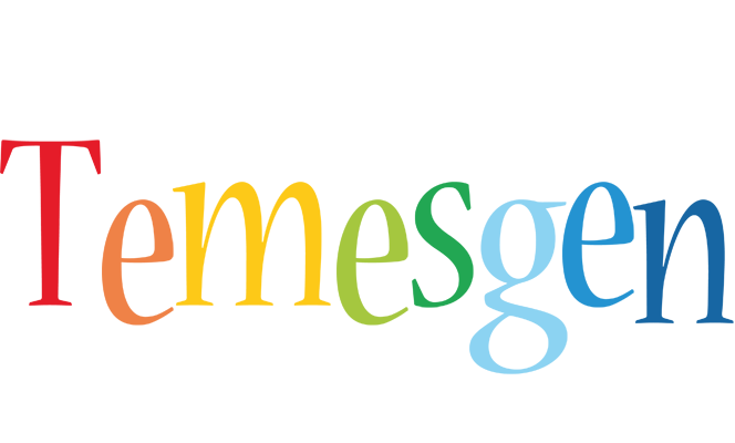 Temesgen birthday logo