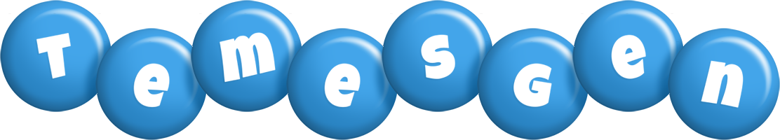 Temesgen candy-blue logo