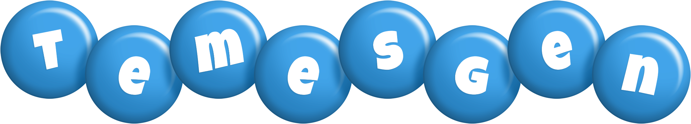 Temesgen candy-blue logo
