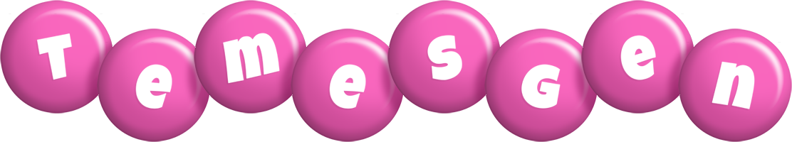 Temesgen candy-pink logo