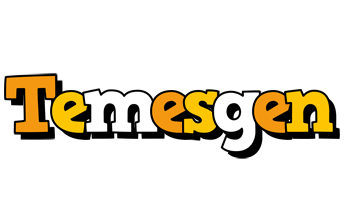 Temesgen cartoon logo