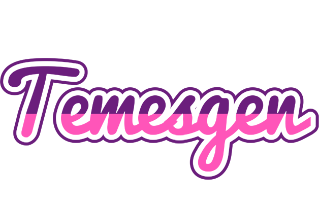 Temesgen cheerful logo