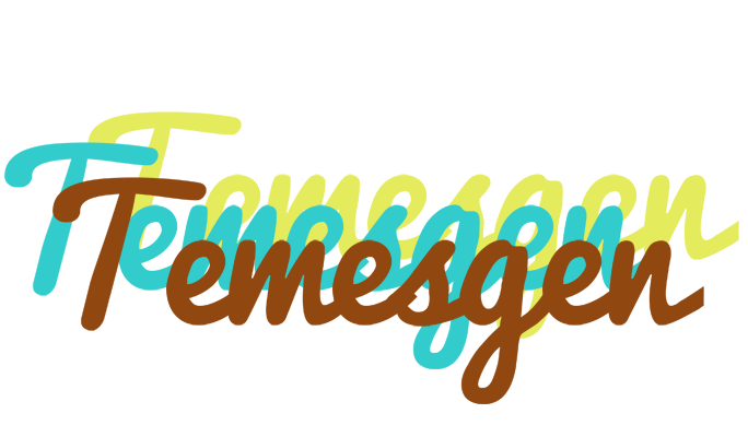 Temesgen cupcake logo