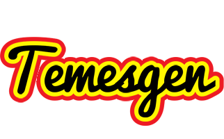 Temesgen flaming logo