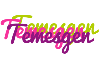 Temesgen flowers logo