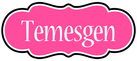 Temesgen invitation logo