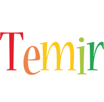 Temir birthday logo