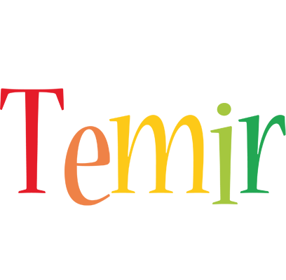 Temir birthday logo