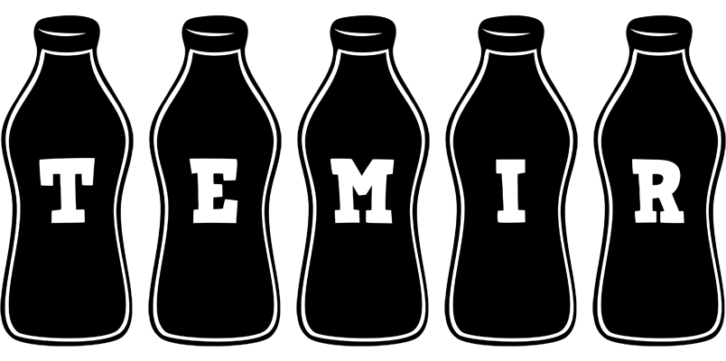 Temir bottle logo