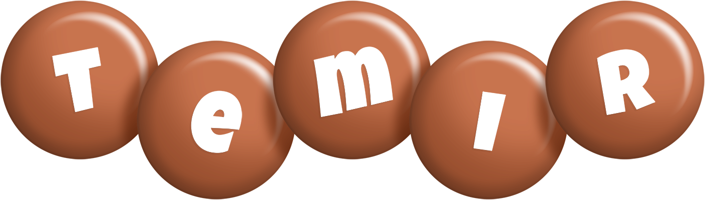 Temir candy-brown logo
