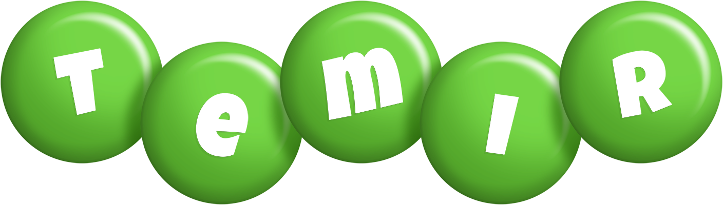 Temir candy-green logo