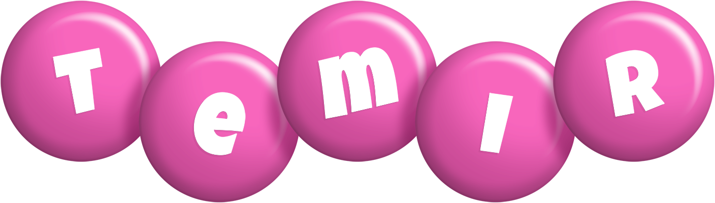 Temir candy-pink logo
