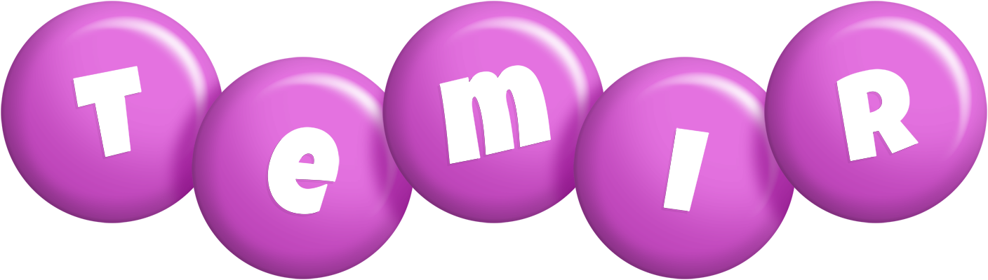 Temir candy-purple logo