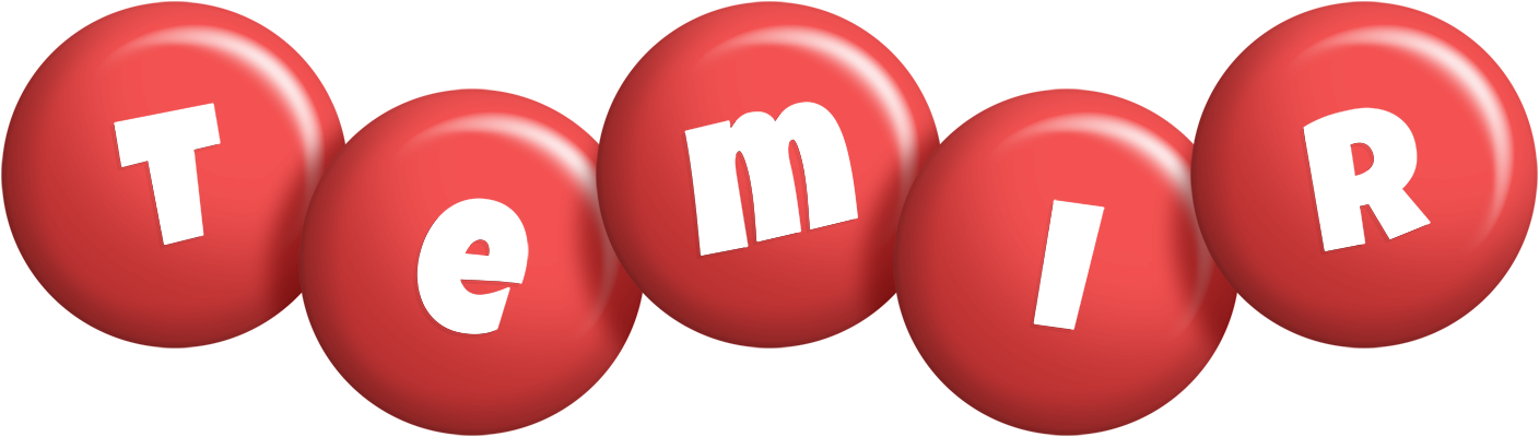 Temir candy-red logo