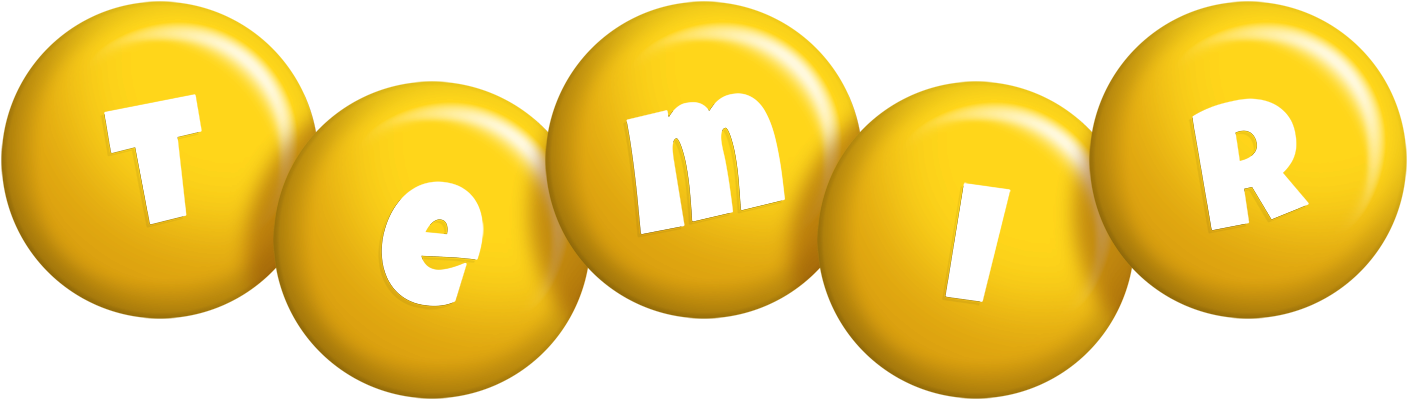 Temir candy-yellow logo