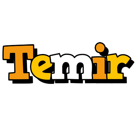 Temir cartoon logo