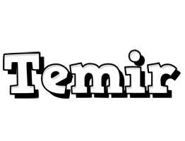 Temir snowing logo