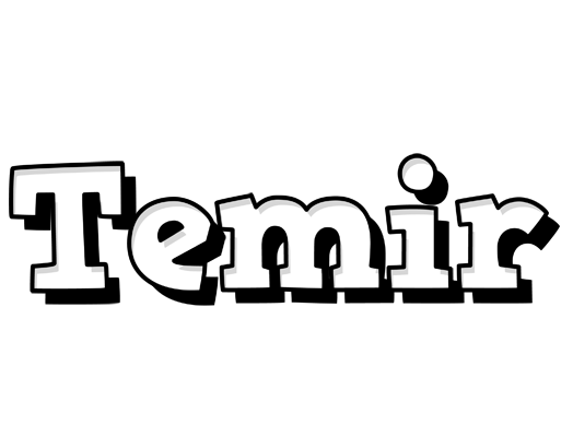 Temir snowing logo