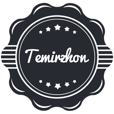 Temirzhon badge logo
