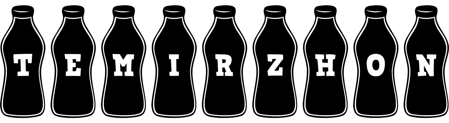 Temirzhon bottle logo