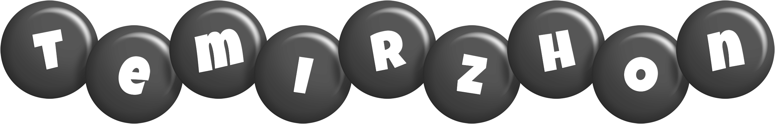 Temirzhon candy-black logo