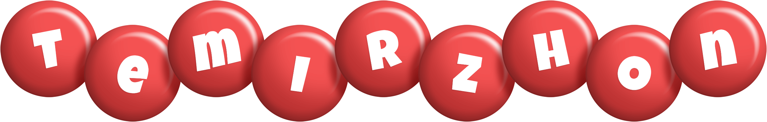Temirzhon candy-red logo