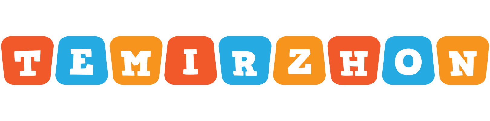 Temirzhon comics logo