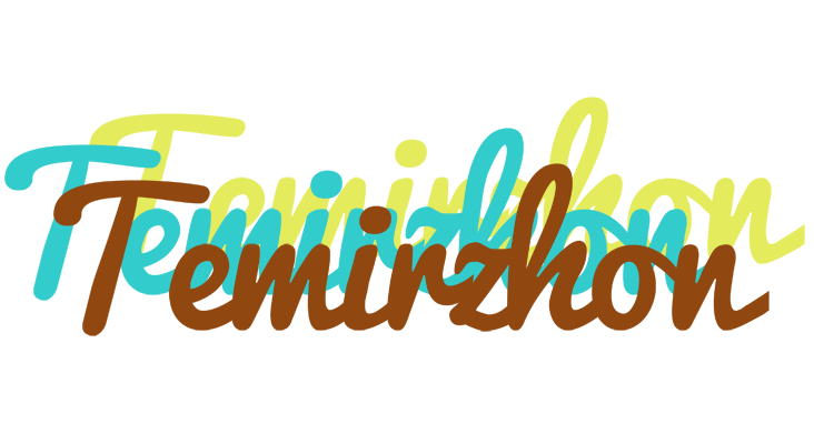 Temirzhon cupcake logo