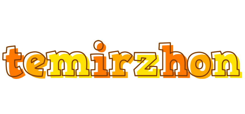 Temirzhon desert logo