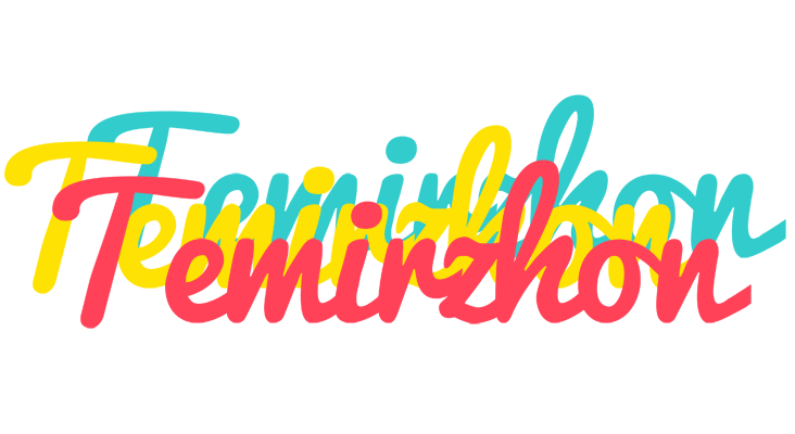 Temirzhon disco logo