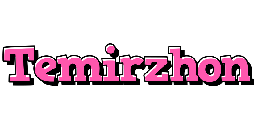 Temirzhon girlish logo