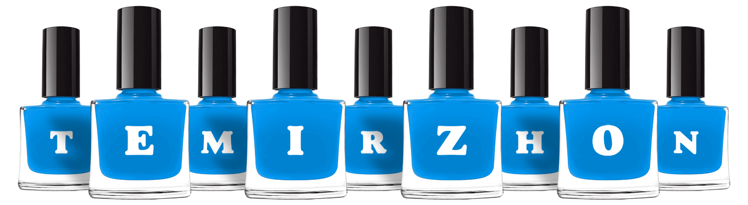 Temirzhon glossy logo
