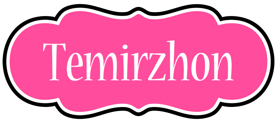 Temirzhon invitation logo