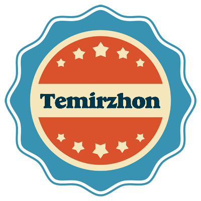 Temirzhon labels logo