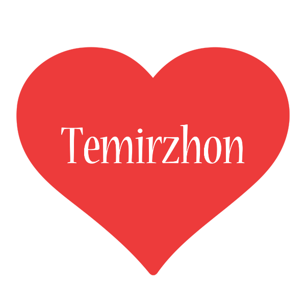 Temirzhon love logo