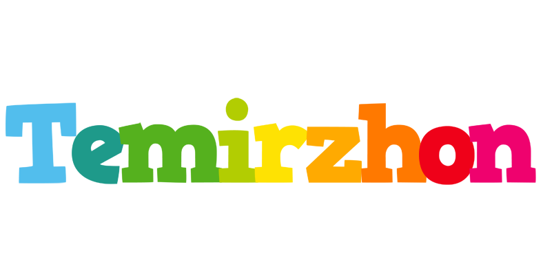 Temirzhon rainbows logo