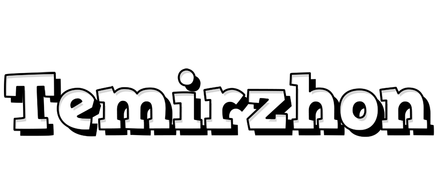 Temirzhon snowing logo
