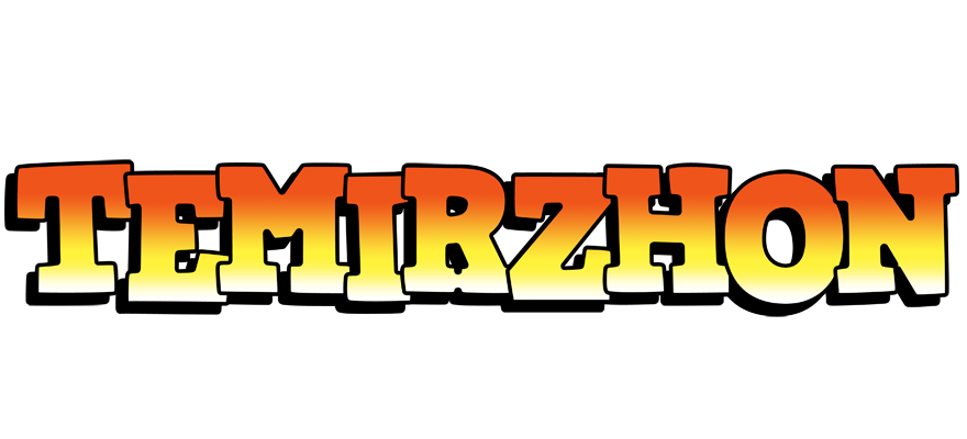 Temirzhon sunset logo